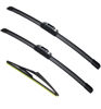 Picture of 3 Wipers Factory Replacement For Nissan Juke 2011 2012 2013 2014 2015 2016 2017 Original Equipment Replacement Windshield Wiper Blade - 22"/14"/12" (Set of 3) J HOOK