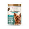 Picture of NaturVet Quiet Moments Calming Aid Dog Supplement, Helps Promote Relaxation, Reduce Stress, Storm Anxiety, Motion Sickness for Dogs (Quiet Moments, 180 Soft Chews)