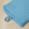 Picture of KitchenAid Ribbed Soft Silicone Oven Mitt Set, 7"x13", Blue Velvet 2 Count