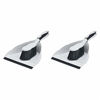 Picture of AmazonCommercial - LF2100-2P 9-inch Dustpan and Brush Set - 2-Pack Grey