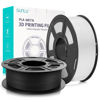 Picture of SUNLU 3D Printer Filament, Neatly Wound PLA Meta Filament 1.75mm, Toughness, Highly Fluid, Fast Printing for 3D Printer, Dimensional Accuracy +/- 0.02 mm (2.2lbs), 2KG, Black+White