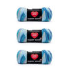 Picture of Red Heart Super Saver Wildflower Yarn - 3 Pack of 141g/5oz - Acrylic - 4 Medium (Worsted) - 364 Yards - Knitting/Crochet