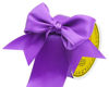 Picture of LEEQE Double Face Purple Satin Ribbon 2 inch X25 Yards Polyester Purple Ribbon for Gift Wrapping Very Suitable for Weddings Party Invitation Decorations and More