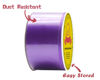 Picture of LEEQE Double Face Purple Satin Ribbon 2 inch X25 Yards Polyester Purple Ribbon for Gift Wrapping Very Suitable for Weddings Party Invitation Decorations and More