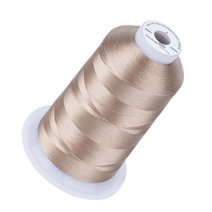 Picture of Simthread Embroidery Thread Old Lace S009 5500 Yards, 40wt 100% Polyester for Brother, Babylock, Janome, Singer, Pfaff, Husqvarna, Bernina Machine