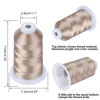 Picture of Simthread Embroidery Thread Old Lace S009 5500 Yards, 40wt 100% Polyester for Brother, Babylock, Janome, Singer, Pfaff, Husqvarna, Bernina Machine