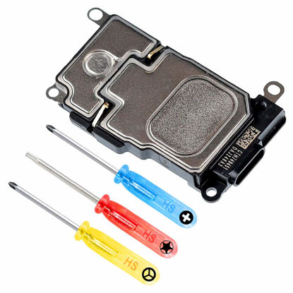 Picture of MMOBIEL Loud Speaker Compatible with iPhone 11 Pro Max 2019 - Ringer Buzzer Flex Cable Loudspeaker Replacement - Incl. Screwdrivers