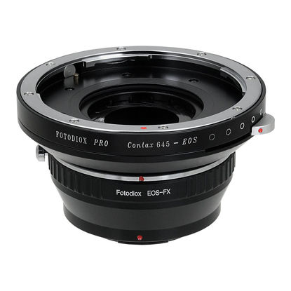 Picture of Fotodiox Pro Lens Mount Adapters, Contax 645 (C645) Mount Lenses to Fujifilm X-Series Mirrorless Camera Adapter - fits X-Mount Camera Bodies Such as X-Pro1, X-E1, X-M1, X-A1, X-E2, X-T1