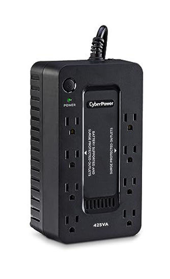 Picture of CyberPower ST425 Standby UPS System, 425VA/260W, 8 Outlets, Compact, Black