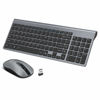 Picture of LeadsaiL Wireless Keyboard and Mouse Combo, Wireless USB Mouse and Computer Keyboard Set, Compact and Silent for Windows Laptop, Desktop, PC