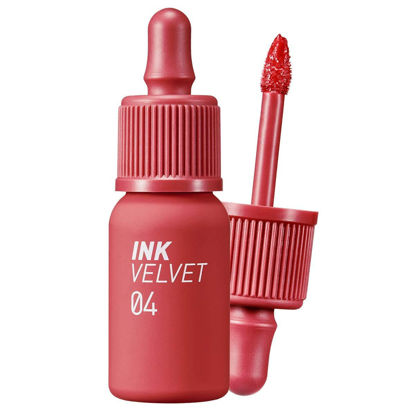 Picture of Peripera Ink the Velvet Lip Tint, Liquid Lip (0.14 fl oz, 004 VITALITY CORAL)