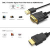 Picture of BENFEI VGA to HDMI Cable, 1.8M 1080P Cable from VGA Computer/Laptop to HDMI Monoitor/TV with Audio Support(Not Bidirectional)