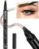 Picture of iMethod Eyebrow Pen - iMethod Eyebrow Pencil with a Micro-Fork Tip Applicator Creates Natural Looking Brows Effortlessly and Stays on All Day, Black/Brown