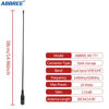 Picture of ABBREE AR-771 Antenna(2Pack) 14.96Inch SMA-Female Dual Band VHF/UHF High Gain Soft Whip Antenna for Baofeng UV-5R(All),BF-F8HP,UV-82(All) BF-888s BF-H6/H7 TP-8Plus UV-K5 Kenwood Two Way Radio