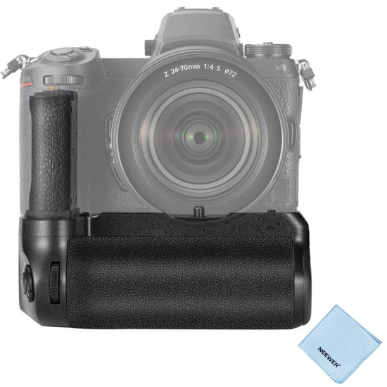 Picture of NEEWER MB-N11 Replacement Vertical Battery Grip, Compatible with Nikon Z6 II & Z7 II Camera and EN-EL15c Battery for Vertical Shooting with Shutter Release, Main Dial,AF ON Button & 1/4" Tripod Socket