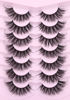 Picture of Fairy Strip Lashes That Look Like Extensions Dramatic Faux Mink Eyelashes Fluffy Long Cat Eye Wispy False Lashes Extensions Strip Eyelashes Pack