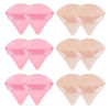 Picture of Sibba 12 Pieces Triangle Powder Puffs Face Cosmetic Powder Puff Washable Reusable Soft Plush Powder Sponge Makeup Foundation Sponge for Face Body Loose Powder Wet Dry Makeup Tool