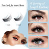 Picture of Lash Clusters 84 Pcs Cluster Lashes Eyelash Clusters DIY Cluster Eyelash Extensions Individual Lashes Thin Band & Soft (Fair,C-8-16mix)