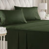 Picture of King Size Sheet Set - Breathable & Cooling - Hotel Luxury Bed Sheets - Extra Soft - Deep Pockets - Easy Fit - 4 Piece Set - Wrinkle Free - Comfy - Emerald Green Bed Sheets - Kings Sheets - 4 PC