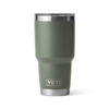 Picture of YETI Rambler 30 oz Tumbler, Stainless Steel, Vacuum Insulated with MagSlider Lid, Camp Green