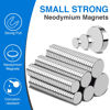 Picture of TRYMAG Small Strong Magnets, 6 Different Size, 255Pcs Rare Earth Magnets for Crafts, Heavy Duty Neodymium Magnets Round Refrigerator Magnets for Whiteboard, Billboard in Home, Kitchen, Office, School