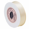 Picture of VATIN 1 inch Double Faced Polyester Satin Ribbon Cream -Continuous 25 Yard Spool, Perfect for Wedding, Wreath, Baby Shower,Packing and Other Projects.