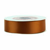 Picture of VATIN 1 inch Double Faced Polyester Satin Ribbon Copper - 25 Yard Spool, Perfect for Wedding, Wreath, Baby Shower,Packing and Other Projects