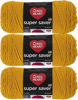 Picture of Red Heart Super Saver Gold Yarn - 3 Pack of 198g/7oz - Acrylic - 4 Medium (Worsted) - 364 Yards - Knitting/Crochet