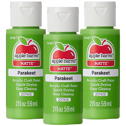 Picture of Apple Barrel Acrylic Paint, Parakeet (Pack of 3) 2 oz, 20740EA