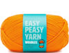 Picture of The Woobles Easy Peasy Yarn, Crochet & Knitting Yarn for Beginners with Easy-to-See Stitches - Yarn for Crocheting - Worsted Medium #4 Yarn - Cotton-Nylon Blend