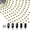 Picture of LPBeads 2000 Pieces SS20 Olivine Hotfix Rhinestones Flatback Round Crystal Glass Rhinestones Gems for Crafts Nail Face Art Clothes Shoes Bags DIY