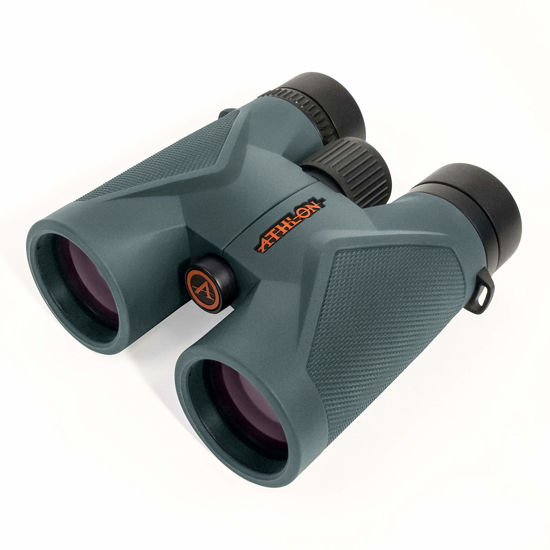 Picture of Athlon Optics 8x42 Midas UHD Gray Binoculars with ED Glass for Adults and Kids, High-Powered Binoculars for Hunting, Birdwatching, and More