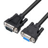 Picture of DTech 6ft RS232 Serial Cable Extension Male to Female 9 Pin Straight Through, Laptop