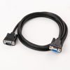 Picture of DTech 6ft RS232 Serial Cable Extension Male to Female 9 Pin Straight Through, Laptop