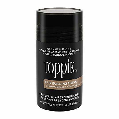 Picture of Toppik Hair Building Fibers, Light Brown, 12g