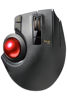 Picture of ELECOM EX-G Pro Trackball Mouse, Wired, Wireless, Bluetooth, 3 Types Connection, Thumb Control, 8-Button Function, Ergonomic Design, 34㎜ Smooth Red Ball, Windows11, macOS (M-XPT1MRXBK)