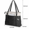 Picture of Women Laptop Tote for Work Large Canvas Shoulder Handbag Purse Teacher Bags