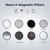 Picture of K&F Concept 49mm Magnetic MCUV CPL Fixed ND1000 Magnetic Basic Ring 4-in-1 Lens Filters Kit with 28 Multi-Coatings for Camera Lens (Nano-X Series)