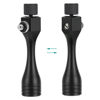 Picture of Binocular Tripod Adapter 1/4-20Inch Threading, Quick Release Adapter for Attaching Binoculars to a Tripod Detachable Mount（Black） Bino Tripod Adapter Zhongzhen Tripod Mount Adapter