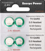 Picture of Enerpe 2.4V Replacement Batteries for TV Ears Headset 5.0 40810 (2-Pack)