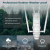 Picture of WAVLINK AC1200 Outdoor WiFi Extender Weatherproof, Outdoor Access Point with PoE | Dual Band 2.4GHz 5GHz | Up to 64 Connections | Detachable Antennas | Router/AP/Repeater Modes for Backyard, Garage