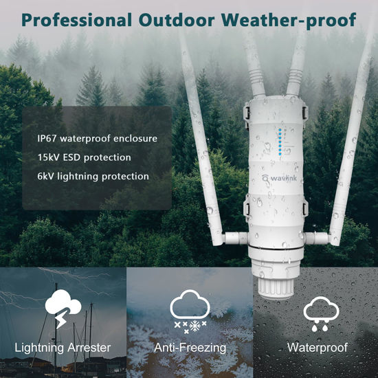 Getuscart Wavlink Ac Outdoor Wifi Extender Weatherproof Outdoor