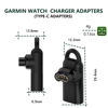 Picture of 2 Pack USB-C Female to for Garmin Watch Charger Connector Male Adapter, Type C to Charging Adapter for Garmin Instinct 2 Solar/Fenix 5/6/7X/7/6X/Venu 2 Plus/EPIX/Forerunner 955 255