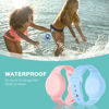 Picture of Waterproof AirTag Bracelet for Kids(2 Pack) - Soft Silicone Air tag Wristband Kids, Lightweight Airtag Watch Band GPS Tracker Holder Hidden for Child Compatible with Apple Airtag(Pink/Blue)