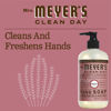 Picture of Mrs. Meyer's Hand Soap, Made with Essential Oils, Biodegradable Formula, Rosemary, 12.5 fl. oz