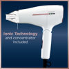 Picture of Conair Travel Hair Dryer, 1875W Worldwide Travel Hair Dryer with Smart Voltage Technology and Folding Handle