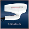 Picture of Conair Travel Hair Dryer, 1875W Worldwide Travel Hair Dryer with Smart Voltage Technology and Folding Handle