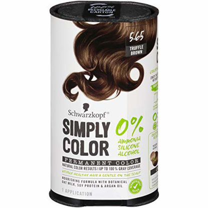 Picture of Schwarzkopf Simply Color Permanent Hair Color, 5.65 Truffle Brown