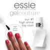 Picture of essie Gel Couture Longwear Top Coat Duo Set, Glossy High Shine Chip-Resistant Gel-Like Top Coat, Gifts For Women And Men, 0.92 Fl Oz