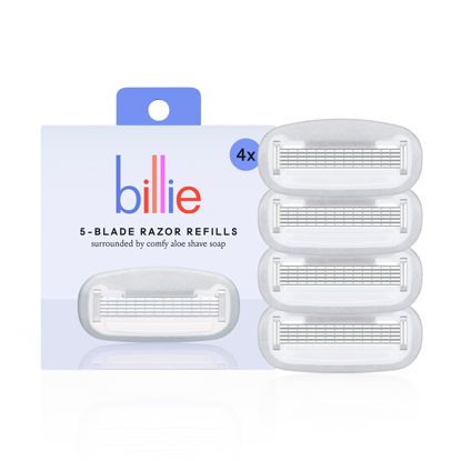 Picture of Billie Women’s Razor Refill Blades 5-Blade Cartridges - 4 count